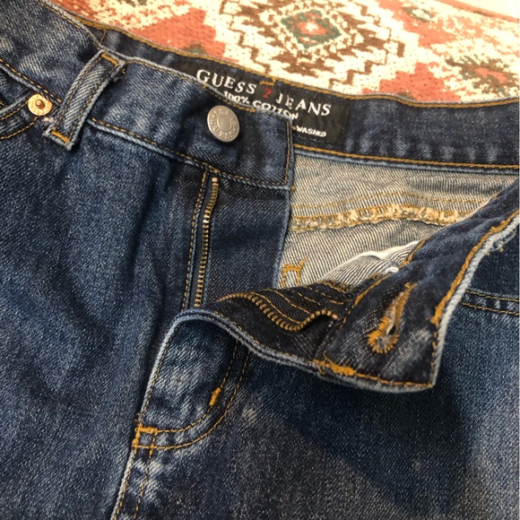 VINTAGE Guess Jean Skirt - Picture 5 of 7